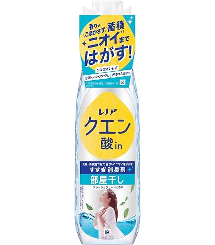Amazon | レノア クエン酸in 超消臭 すすぎ消臭剤 クリアフローラル